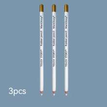2pcs Pencil Shaped Eraser, Sharpenable Eraser Pen, Suitable For Learning & Drawing Highlight & Art Blending Back To School