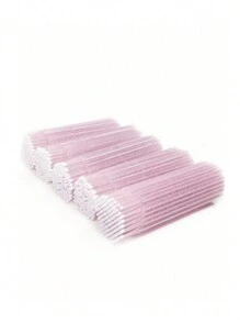 500/100 CÁI Micro Brush Applicator-Black Micro Mascara Wands-Disposable Micro Brushes-Micro Lash Lift Brush Applicators-Micro Fiber Lash Brushes For Eyelash - Hồng - Xem 2