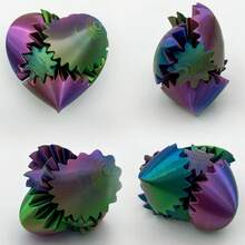 1 pieza Juguete de descompresión con engranaje esférico impreso en 3D - multicolor - Ver 6