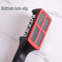 1pc/2pcs, Manual Kitchen Knife Sharpener, Tungsten Steel, Ceramic Sharpening Stone Tool For All Kinds Of Knives, Scissors, Kitchen Gadgets - Multicolor - View 5