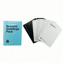 1 Set Cards Against Humanity Box-Packed Themed Packs Card Game, 1pc Of Fun Funny Party Games, Fun Adult Party Game Night Game Board Game Card Game,Family Gathering Travel Game, Funny Party Games Board Games Card Games - Multicolor - View 19