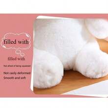 9.8-Inch Transforming Rabbit / Strawberry Rabbit Plush Doll / Bunny Doll That Changes Into A Carrot / Sleeping Pillow / Best Gift For Girlfriend - Multicolor - View 5