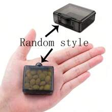 4pcs Mini Transparent Medicine Box, Portable Pill Organizer, Compact And Convenient, Suitable For Travel