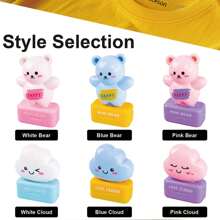 100pcs Personalized Name Stickers And 1pc Custom Name Stamp For Clothing Waterproof The Name Stamp Personalized For Clothes ,Handwritten Signature Stamp,Personalized Clothing Stamps For Clothes, DIY Customized Cartoon Self Inking Name Seal Stamp For Business Use School Student Stationery Gift Back To School