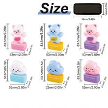 100pcs Personalized Name Stickers And 1pc Custom Name Stamp For Clothing Waterproof The Name Stamp Personalized For Clothes ,Handwritten Signature Stamp,Personalized Clothing Stamps For Clothes, DIY Customized Cartoon Self Inking Name Seal Stamp For Business Use School Student Stationery Gift Back To School