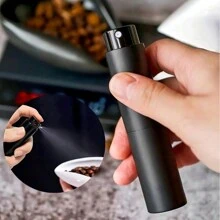 1 Bình Xịt Hạt Cà Phê Chống Tĩnh Điện, Chai Thủy Tinh Trong Suốt, Máy Xay Cà Phê Quay Tay, Bình Xịt Bột Cho Ăn, Bình Xịt Nước Hoa Du Lịch, Chai Xịt Cắt Tóc Nhỏ, Thích Hợp Cho Người Yêu Cà Phê, Thích Hợp Cho Gia Đình, Văn Phòng Và Quán Cà Phê - màu đen - Xem 4