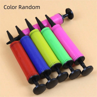 Random Color 1/2/3/4/5/10pcs Portable Hand Push Air Pump Inflator For Wedding Birthday Party Decoration, Mini Balloon Inflator, Air Pump, Handheld Inflator,