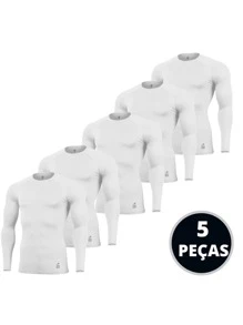 Kit 05 UV Sun Protection Shirts Cold Mesh Second Skin Thermal Shirt Unisex Gym - Nhiều màu - Xem 2