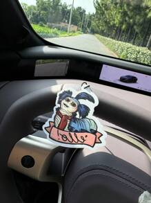 Maze Worm, Car Air Freshener, Wardrobe Air Purifier, Fragrance, Rearview Mirror Decoration, Car Pendant Interior Decoration, Natural Air Purifying Scent, Cartoon Toilet Fragrance Sachet, Living Room Office Bedroom Bedside Pendant - Bahamas Ocean Breeze Scent - View 6