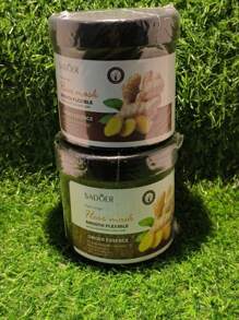 Mascarilla capilar de jengibre Sadoer para mujeres y niñas 500g - Camel - Ver 1