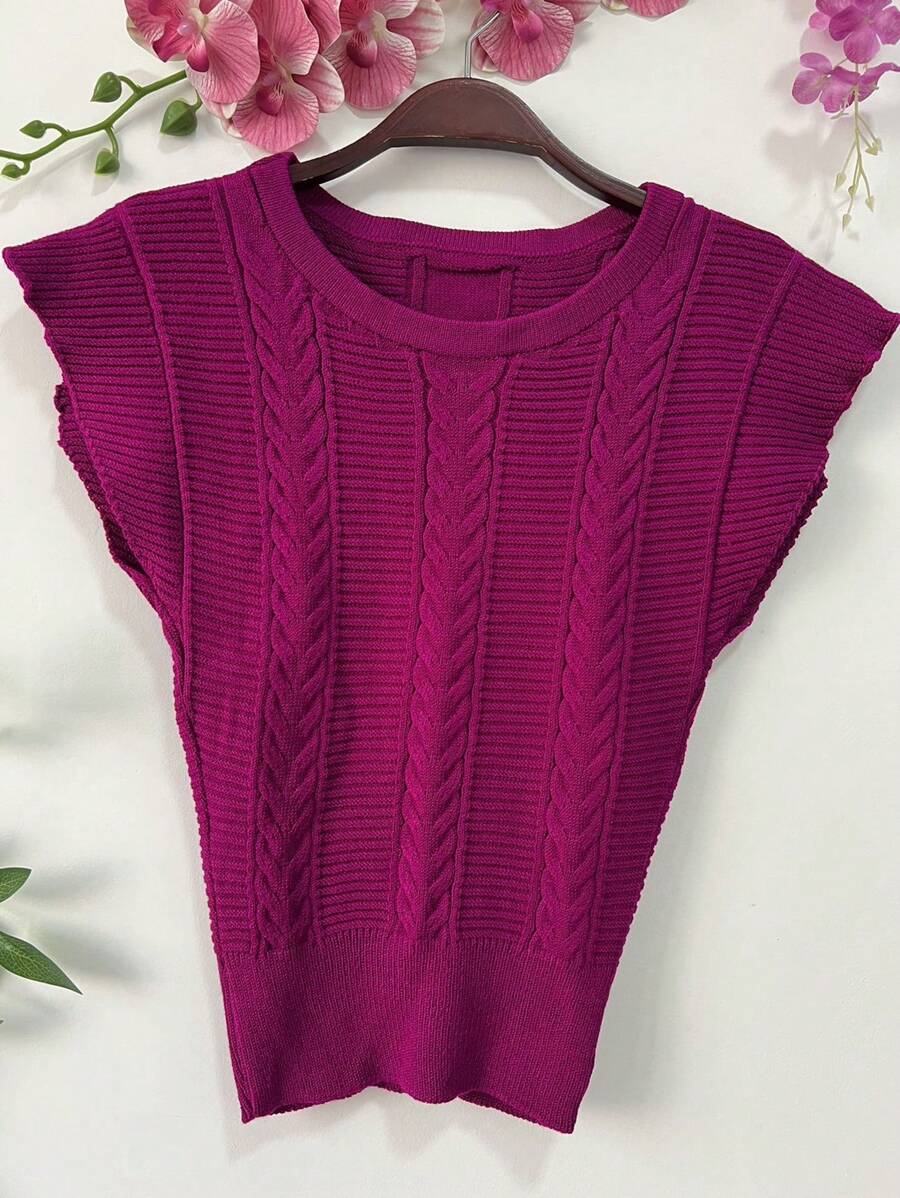 Modal Blouse - Rose Red - View 1