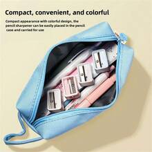 5pcs Mini Pencil Sharpener Rotary Pencil Sharpener With Pen Knife & Plane - Multicolor - View 8