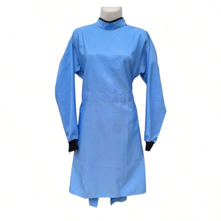 Anti-Fluid Repellent Uniform Surgical Gown - Blue - View 1