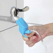 Faucet Extender With Upward Water Redirector - Màu xanh lam - Xem 5