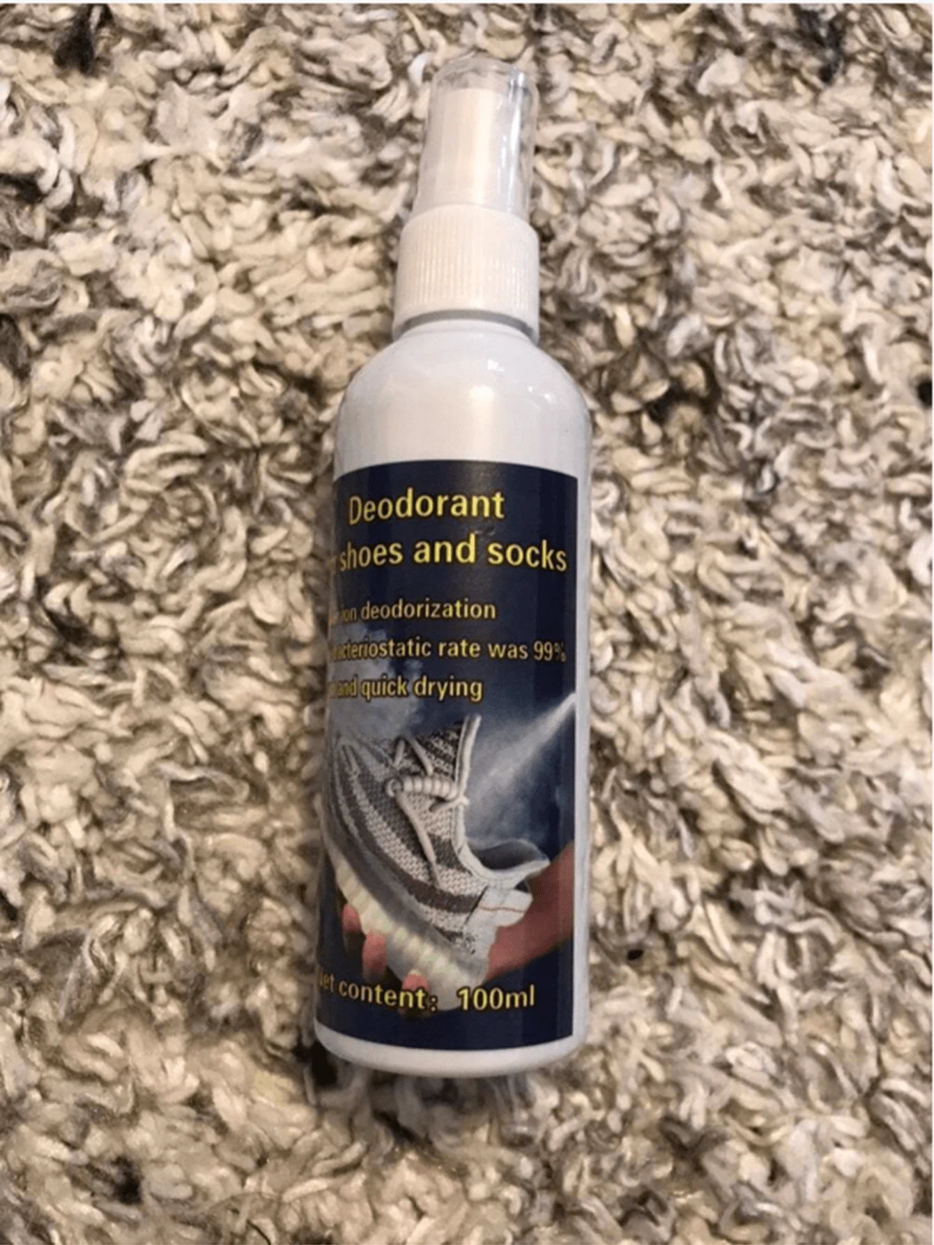 Dezodorant w sprayu do butów i skarpet, antyperspirant i antybakteryjny ...