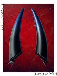 Adjustable Devil Horns Hair Clip - Gothic Halloween Accessory, Versatile Costume Prop For Cosplay & Parties - Multicolor - View 9