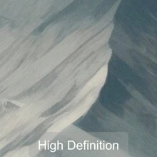 Set Of 3 Retro Abstract Landscape Neutral Watercolor Mountains Lake Art Canvas Poster Print,Modern Nature Wall Art,Perfect Gift For Home,Living Room,Bedroom Decor,No Frame - Apricot - View 4