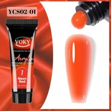 12 peças/1 peça 15g Gel de Extensão de Unhas Premium Roxo/Rosa 3 em 1 Conjunto de Gel de Unhas em 12 Cores ou Um Único Gel de Extensão de Cura Rápida DIY para Unhas para Exibir Suas Unhas de Forma Mais Bonita, Adequado para Arte de Unhas da Moda Sem Presentes de Salão - Multicolorido - Visão 3