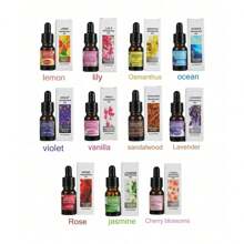 2件套（1个车载空气清新夹+1瓶10毫升精油），小巧实用，可用作汽车装饰、家居卧室装饰、酒店浴室装饰，有助于放松身心、净化空气，生日及毕业礼物。 - 瓶子+精油 - 查看 5