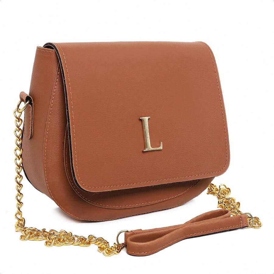 Women's Small Bag Shoulder Crossbody Bag Chain Strap - Lạc đà - Xem 1