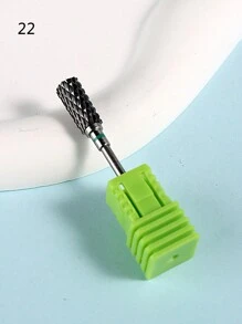 1pc Tungsten Steel Nail Drill Bit For Grinding Removing Gel Polish, Acrylics And Cuticle Accessories Pedicure Burr Tools