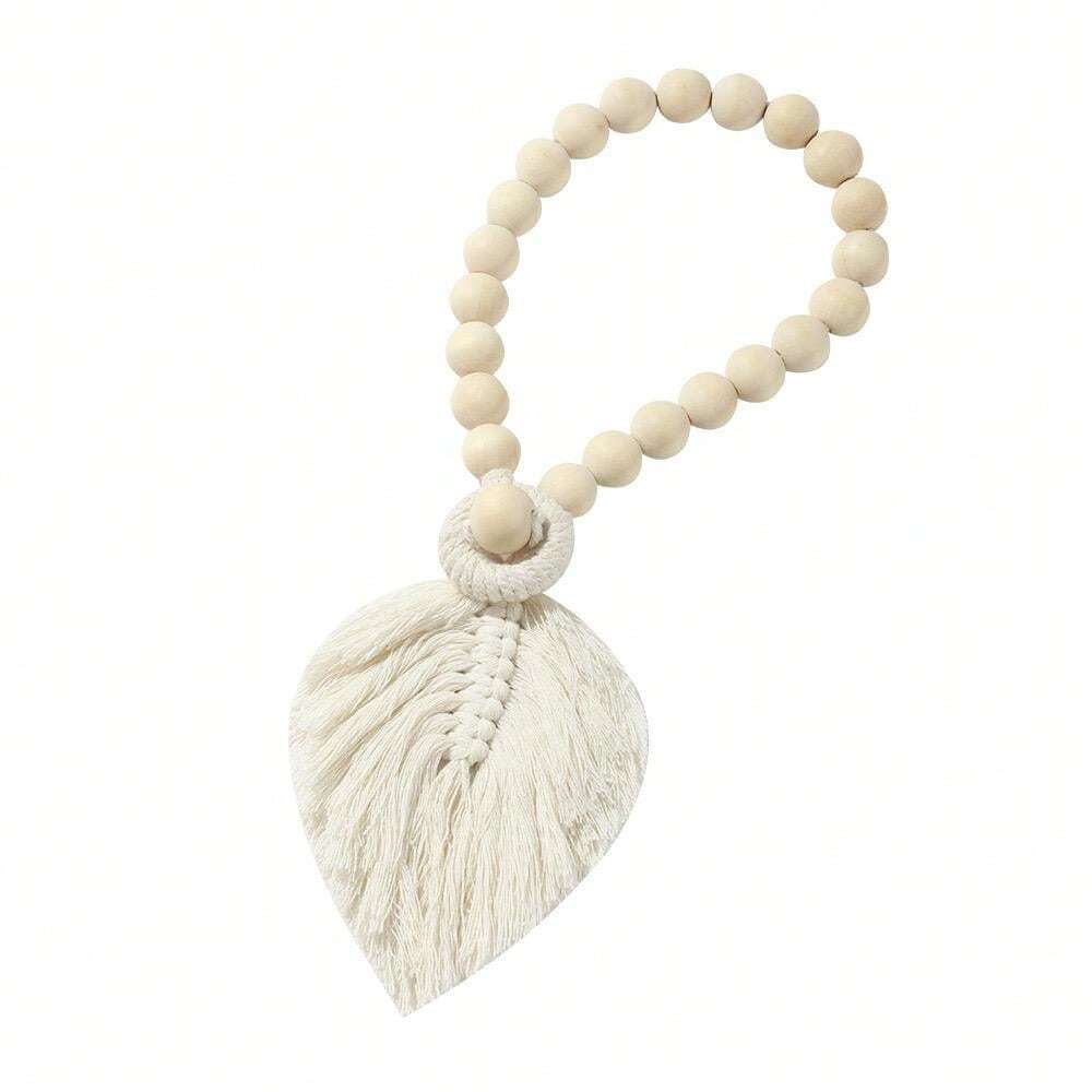 1pc Tassel & Wooden Bead Curtain Tie-Backs, Simple Hotel/Home ...