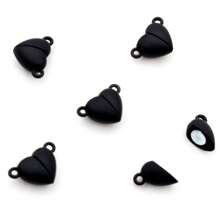 5-20Pairs Heart Shaped Magnetic Clasps Connector DIY Jewelry Making Accessories Findings For Couple Necklace Bracelet - Heart Magnetic Clasp - View 9