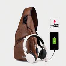 Túi đeo vai nam, Túi đeo hông nylon, Túi đeo chéo, Túi thể thao ngoài trời, Túi đeo vai, Túi ngực, Túi dã ngoại hàng ngày, Túi vải bố, Túi đeo bụng, Túi đeo hông, Túi đeo eo, Túi đi học, Túi đựng đồ dùng học tập cho học sinh, Túi du lịch mùa hè - màu nâu - Xem 5