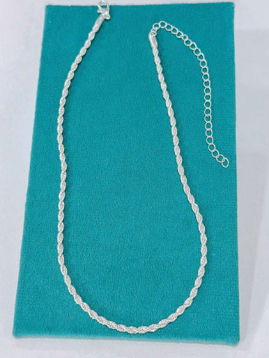 Bahian Cord Choker In 925 Silver - 銀色 - 查看 1