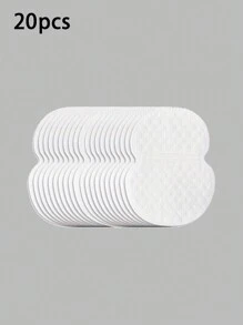 20/40/60/80/100pcs,SweatBlock Underarm Sweat Pads - Disposable Antiperspirant Pads For Men And Women - Stay Dry And Confident All Day - White - View 11