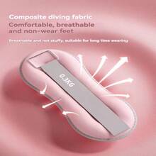 1 对腿部铁沙加重袋，健身跑步腿带腕带训练沙袋，儿童舞蹈训练用，家庭健身器材，男女通用（蓝色 0.3KG） - 藍色 - 查看 2