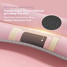 1 对腿部铁沙加重袋，健身跑步腿带腕带训练沙袋，儿童舞蹈训练用，家庭健身器材，男女通用（蓝色 0.3KG） - 藍色 - 查看 3