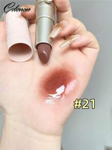 COLORROSE Matte & Glossy Lipstick, Super Glossy Lipstick, High Pigment Lipstick, Moisturizing Creamy Formula, Milky Gelato Shade - 21少女奶凍 - 查看 2