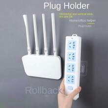 强力粘性墙钩套装，带双按扣，无损多用途挂钩，适用于家庭整理，非常适合遥控器、电源板，易于安装，承重能力强' - 無色 - 查看 10