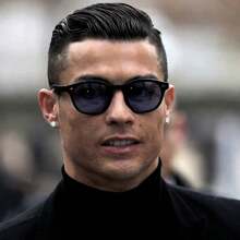 Kính thời trang nam mùa hè thường ngày - màu đen - Xem 2