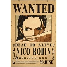Piece Poster, One, Pirates, Wanted Poster, Wanted 1 Pc - 灰色 - 查看 1