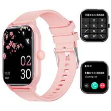 MixtataDi Smart Watch, Wireless Calls/Dialing, Multi-Sport Modes, Call Reminder And Rejection,  Message Reminder Viewing, Multiple APP Reminders, Suitable For Men And Women, Sports Watch, Custom Wallpaper, Compatible With Ios/Android - Hồng - Xem 2