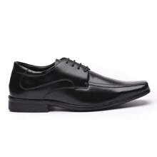 Modern Style Men's Dress Shoes - 黑色 - 查看 2