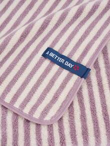 3/2/1pc Coral Fleece Absorbent Striped Bath Towel/Hand Towel, Soft Quick-Dry Face Towel Or Towel Set, Super Absorbent Microfiber Suitable For Bathroom, Hotel, Gym, Travel, Gift, Salon, Sports, Outdoor, Beach, School, Back To School, Travel Accessories, Home Essentials, Towels, Skin Care - Multicolor - View 6