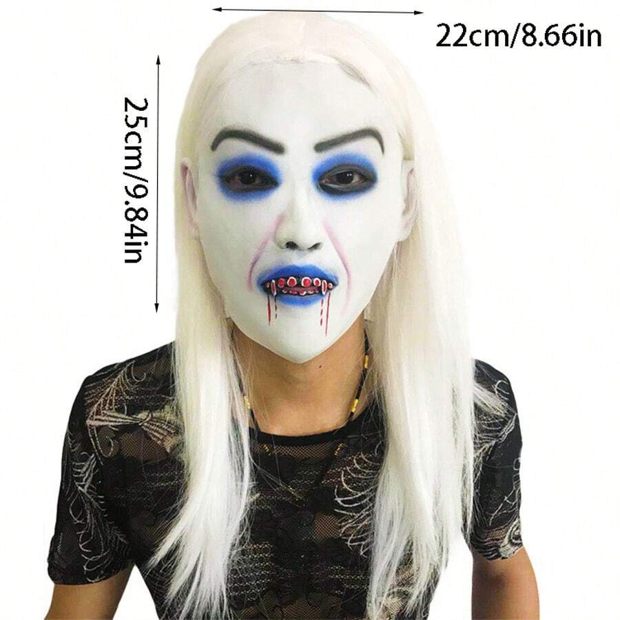 New Horror Scary Face Mask, Halloween - Emulsion - View 1