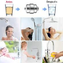 Filtro De Ducha Regadera Purificador Agua Universal 15 Etapa - Unitalla - Ver 7