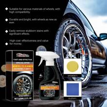 Car Wheel Cleaner - Wheel Rim Cleaner To Clean, Degrease And Restore Vehicle Tires - Black - View 4