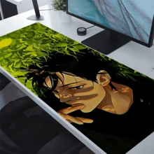 Devineresse 1 件动漫图案大号电脑鼠标垫美学草防滑橡胶桌垫适用于办公室/家庭/宿舍送给男朋友/女朋友的完美礼物 - 彩色 - 查看 3