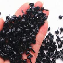 200pcs 3/4/5/6/7/8 Mm Plastic Eyes Eyeballs And Nose For Bear Animal Doll Making Puppet DIY Crafts Felting Tool Accessories - Black - View 17