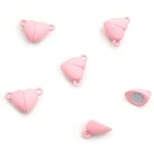 5-20Pairs Heart Shaped Magnetic Clasps Connector DIY Jewelry Making Accessories Findings For Couple Necklace Bracelet - Heart Magnetic Clasp - View 13