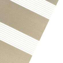 Ecommerc3 Custom Night And Day Roller Blind Size 115x180 - Night And Day Blind Fabric Size 112x175 - Night And Day Blind Easy Installation Beige - 米色 - 查看 3