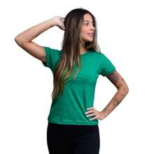 Women T-Shirts - 薄荷綠 - 查看 2