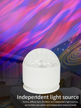 Proyector de luz nocturna para dormitorio, proyector de ondas oceánicas de aurora boreal y galaxia, RGB 16 colores con control remoto, proyector de techo para dormitorio, sala de juegos, cine en casa, decoración de Halloween, decoración de habitación, decoración del hogar, decoración de fiesta, luces de decoración de pared