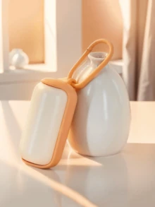 2pcs Random Color Portable Dog Poop Collector With Waste Bag And Bin (Includes 1 Roll Of Waste Bags) Pet Cleaning Tools - Multicolor - View 5