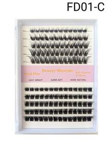 Beauty Showme 280 Clusters 20D 30D 40D 50D 60D 80D 100D -0.07D-9-16MIX Lash Clusters Cat Classic Higu Lilac Mayhug Me Punto Single That 40d Brown Color Fadlash Flutter Home Hybrid Keyyou Lashify No Self Anime Easy Extensiones Eyeshine Kits Magnetic Pack - Black - View 42